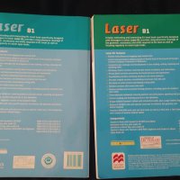 Учебник и учебна тетрадка по Английски език Laser В1 с дисков, снимка 2 - Чуждоезиково обучение, речници - 42188520