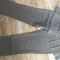 Панталон с пришита поличка, м размер, сиво,кафяво, снимка 2 - Панталони - 40955513