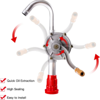 Ръчна ротационна помпа за гориво или масло от варел, снимка 4 - Други инструменти - 44742852