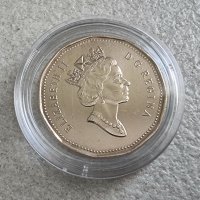 Монета. Канада . 1 долар . 1994 г., снимка 4 - Нумизматика и бонистика - 41411121