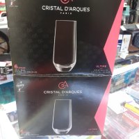 Cristal d'Arques Paris Ultime Highball чаши, комплект от 6, 450 мл, прозрачни, снимка 5 - Чаши - 41384327