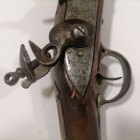 Стара кремъчна пушка , снимка 4 - Антикварни и старинни предмети - 41982517