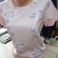 нови памучни блузки в четири цвята, снимка 11 - Тениски - 40058046