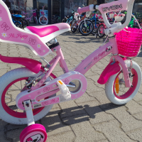 BYOX Велосипед 12" PUPPY розов, снимка 4 - Велосипеди - 44583901