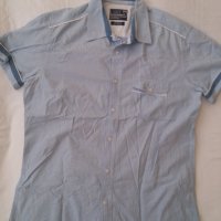Риза с къс ръкав с джобче EXSIDE , снимка 2 - Ризи - 33848287