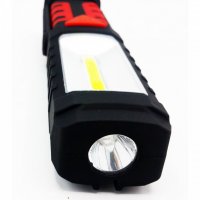 018 Работна лампа, Акумулаторна LED Диодна с магнитно закрепване и кука, снимка 6 - Аксесоари и консумативи - 34580577