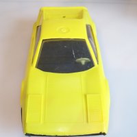 Кола с инерционен двигател соц играчка жълта, снимка 2 - Коли, камиони, мотори, писти - 41975063