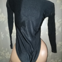 Италианско черно боди бикина S,M, снимка 6 - Бельо - 44628876