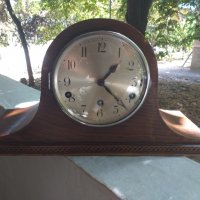 Стар антикварен английски каминен часовник, снимка 1 - Антикварни и старинни предмети - 33845051