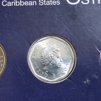 Източни Кариби. 1, 5,10,25, 50 цента. 1 долар. 6 бройки., снимка 10 - Нумизматика и бонистика - 44214437