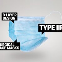 Трипластови медицински маски за еднократна употреба IIR, снимка 2 - Други - 44230150