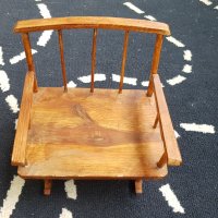 Дървена пейка стол, снимка 1 - Антикварни и старинни предмети - 39477403