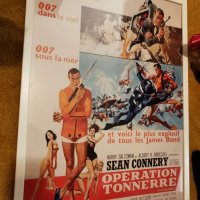 Ретро Vintage Постер James Bond - Thunderball с Шон Конъри с размер 50/70см в Рамка IKEA, снимка 1 - Екшън - 39410177