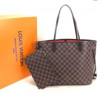 Дамска чанта Louis vuitton кафява код 83, снимка 1 - Чанти - 34802527