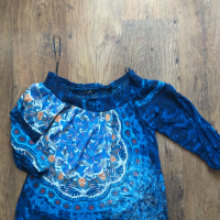 desigual - страхотна дамска блуза КАТО НОВА, снимка 6 - Блузи с дълъг ръкав и пуловери - 36357959