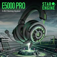 Геймърски слушалки 7.1 съраунд EKSA E5000 Pro Star Engine, Plug & Play, ENC микрофон , снимка 2 - Слушалки и портативни колонки - 39157470