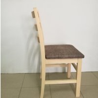 Трапезен стол бук Виктория натурален цвят, извита облегалка, снимка 2 - Столове - 40289842