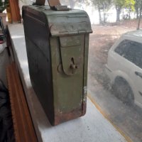 Стара военна кутия за патрони, снимка 2 - Антикварни и старинни предмети - 42079927