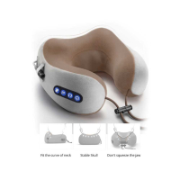 U-образна електрическа масажна възглавница, цервикална опора, магнитотерапия, снимка 11 - Други инструменти - 44699086