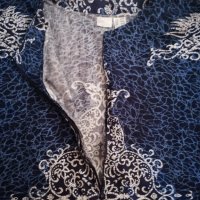 Морска рокля 3ХЛ - 100% памук , снимка 3 - Рокли - 41682993