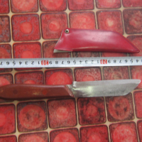 Немски касапски нож в кания , снимка 1 - Ножове - 36516065