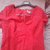 Червена рокля Danini, снимка 3 - Рокли - 41632418