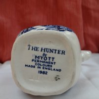 Порцелан на The Hunter by Myott в синьо, снимка 11 - Антикварни и старинни предмети - 41739296