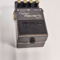 Boss Digital Reverb RV-2 Guitar Effects Pedal /Japan/ - Реверб Педал за ел китара - КАТО НОВ, снимка 5 - Китари - 38706043