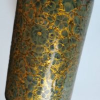 Азия Япония бамбукова ваза моливник рисувана, снимка 1 - Антикварни и старинни предмети - 28057110