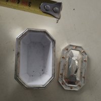 посребрена метална кутийка, снимка 3 - Други ценни предмети - 41817339