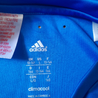Тениска Adidas в синьо, снимка 3 - Детски тениски и потници - 36387130
