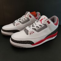 Nike Air Jordan Retro 3 Fire Red Размер 47 Номер Нови Обувки , снимка 11 - Кецове - 39001392