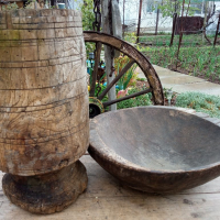 Стари дървени вещи, снимка 5 - Антикварни и старинни предмети - 36482994