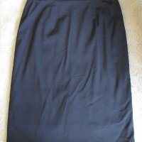 Нова пола тъмно синя - 52размер, снимка 1 - Поли - 34630315