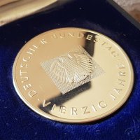 Германска сребърна 1000 ‰ монета медал Основен закон на Федерална република Германия, снимка 6 - Нумизматика и бонистика - 41442930