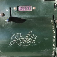 старинен механичен калкулатор/сметачна машина/ "Rokli" - Made in Germany, снимка 11 - Антикварни и старинни предмети - 42533440