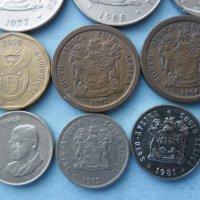 Лот монети Южна африка, снимка 10 - Нумизматика и бонистика - 41659408