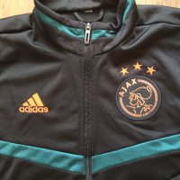 adidas ajax amsterdam trak jacket - страхотно мъжко горнище 100% оригинал отлично състояние , снимка 2 - Спортни дрехи, екипи - 40981747