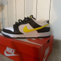 Nike dunk low black/opti yellow-white, снимка 2 - Ежедневни обувки - 44923749