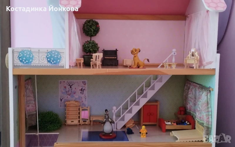 дървена къща за кукли, снимка 1