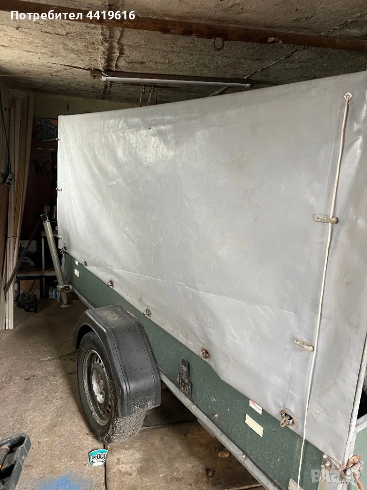    Продавам ремарке или заменям за ремарке до 750кг, снимка 1