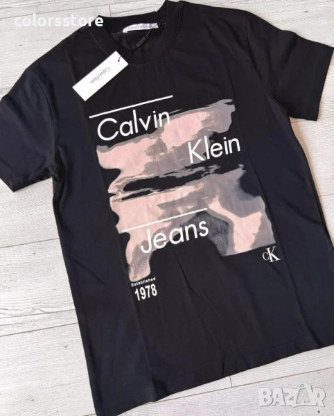 Мъжка Черна тениска  Calvin Klein/IM81n, снимка 1