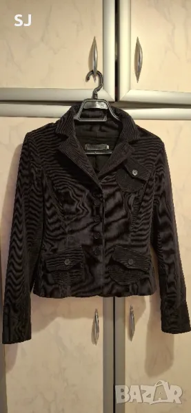 Дамско спортно кадифено сако, размер S, снимка 1