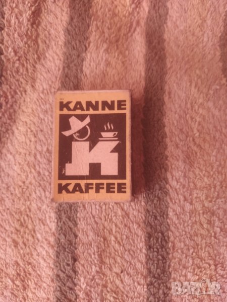 Колекционерски кибрит Kanne Kaffee , снимка 1