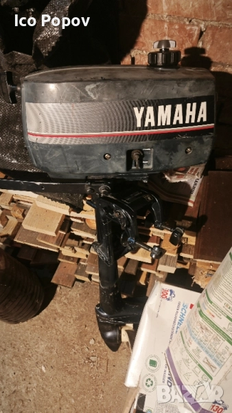 извънбордов двигател за лодка Yamaha 2кс. , снимка 1