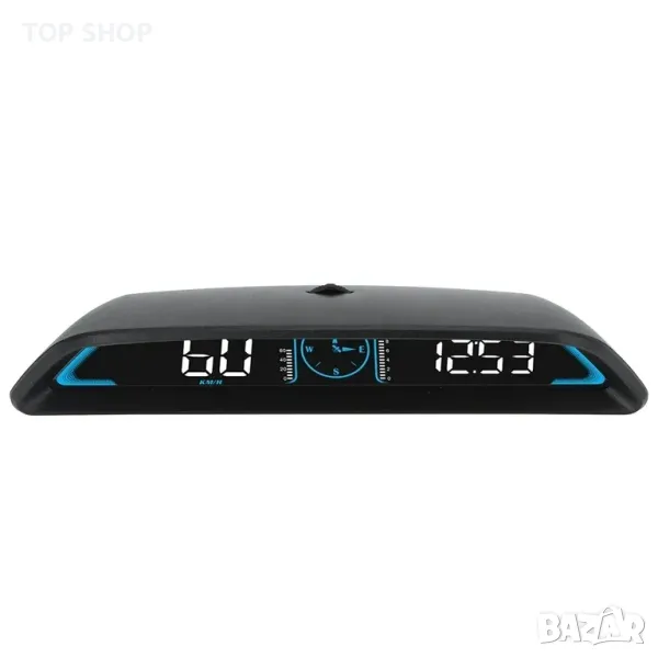 Универсален автомобилен HUD дисплей, цифров GPS, снимка 1