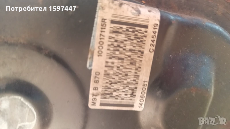 M9T B 870 ДВИГАТЕЛ RENAULT-OPEL С ПОВРЕДА, снимка 1