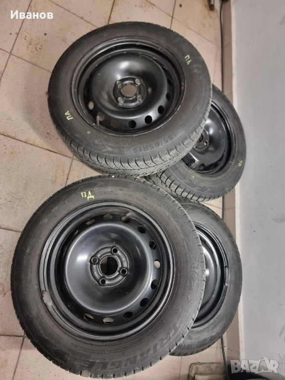 4-ри броя гуми с джанти за Opel Corsa  от 2006, снимка 1