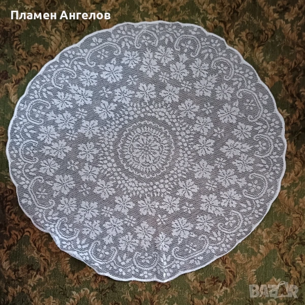 Покривка за кръгла маса. , снимка 1