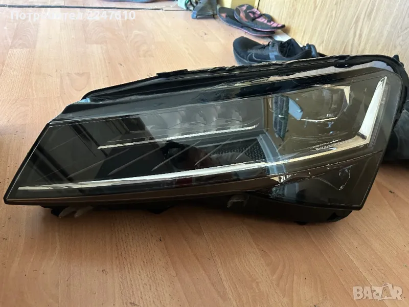 3V1941015D Ляв фар Full led Skoda Superb 3 Facelift 2019-, снимка 1
